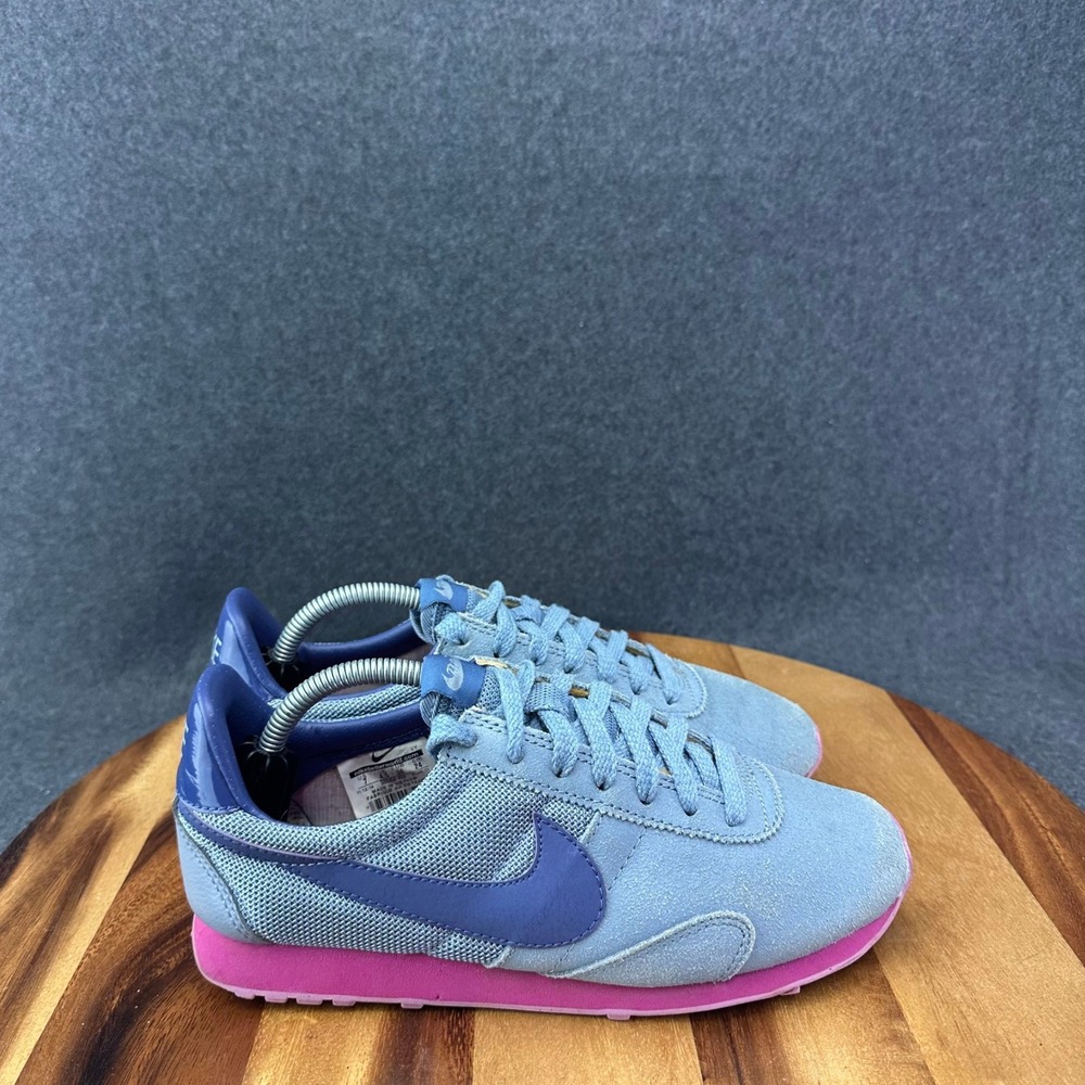 Nike Pre Montreal Racer Women's Running Shoes Sz 7 M Purple Blue 555258-409